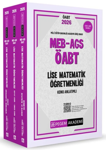 MEB-AGS ÖABT Kitapları,Konu Anlatımlı, - Pegem ÖABT - Pegem Yayınları 