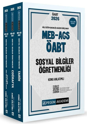 MEB-AGS ÖABT Kitapları,Konu Anlatımlı, - Pegem ÖABT - Pegem Yayınları 