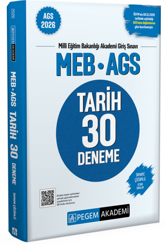 MEB-AGS Hazırlık,MEB-AGS Deneme Sınavları, - Pegem Sınav Kitapları - P