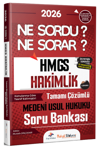 HMGS, Hakimlik Sınavları,HMGS Soru Bankası, - Dizgi Kitap - Dizgi Kita