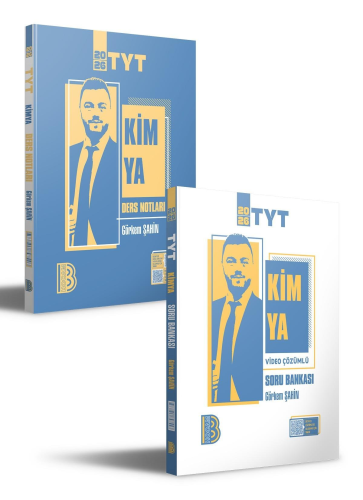 Benim Hocam Yayınları 2026 TYT Kimya Ders Notları ve Video Çözümlü Soru Bankası Seti