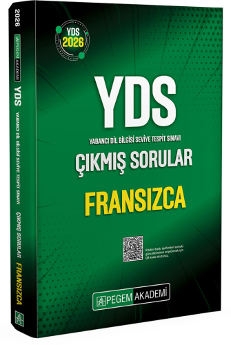 Pegem Yayınları 2026 YDS Fransızca Çıkmış Sorular