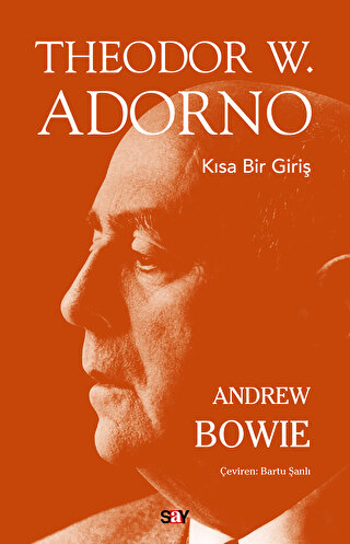 Theodor W. Adorno Kısa Bir Giriş Andrew Bowie