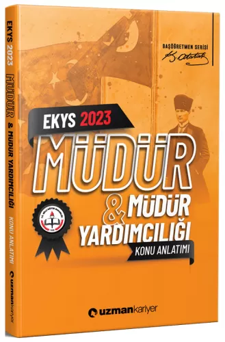 Uzman Kariyer Yayınları 2023 MEB EKYS Müdür ve Yardımcılığı Konu Anlat