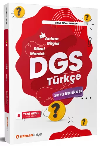 Uzman Kariyer Yayınları DGS Türkçe Soru Bankası