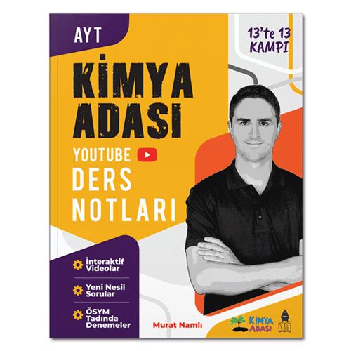 Kimya Adası AYT Kimya YouTube Ders Notları Murat Namlı