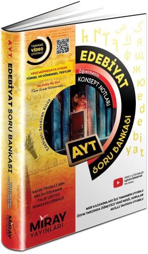 Miray Yayınları AYT Edebiyat Konu Özetli Soru Bankası Komisyon
