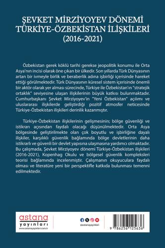 Tarih,Araştırma İnceleme, - Astana Yayınları - Şevket Mirziyoyev Dönem