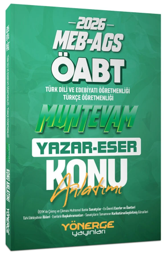 MEB-AGS ÖABT Kitapları,Konu Anlatımlı, - Yönerge Yayınları - Yönerge Y