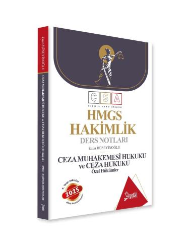 Yetki Yayınları 2025 HMGS Hakimlik Ceza Muhakemesi Hukuku ve Ceza Hukuku Özel Hükümler Ders Notları