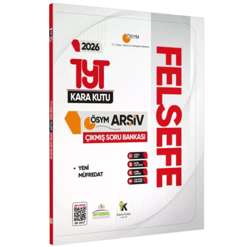 İnformal Yayınları 2026 TYT Felsefenin Kara Kutusu Çıkmış Soru Bankası