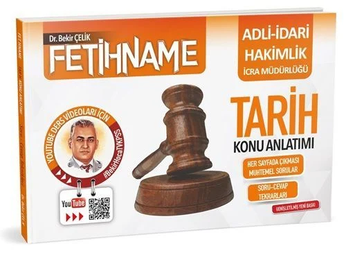 SÜPER FİYAT Adli İdari Hakimlik İcra Müdürlüğü FETİHNAME Tarih Konu Anlatımı