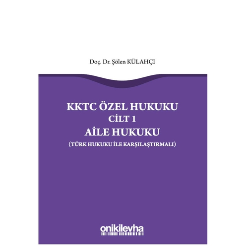 KKTC Özel Hukuku Cilt 1 Aile Hukuku