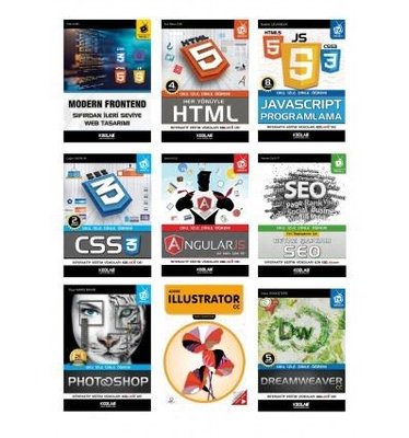 Süper Modern Web Tasarım Seti (9 Kitap Takım) Kolektif