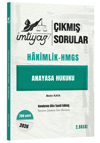HMGS, Hakimlik Sınavları,HMGS Çıkmış Sorular, - İmtiyaz Yayıncılık - İ