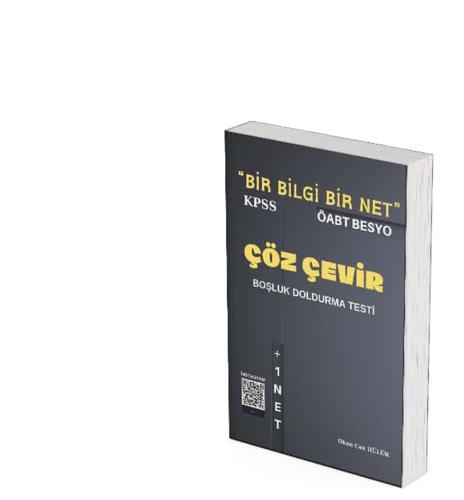 Bir Bilgi Bir Net 2026 ÖABT MEB-AGS Beden Eğitimi Çöz Çevir Boşluk Doldurma Testi