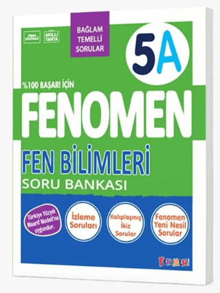 Fenomen Okul Yayınları 5. Sınıf Fen Bilimleri A Fenomen Soru Bankası