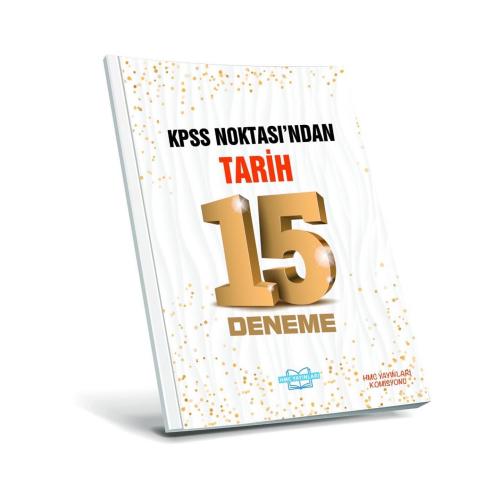 HMC Yayınları KPSS Noktasından Tarih 15 Deneme