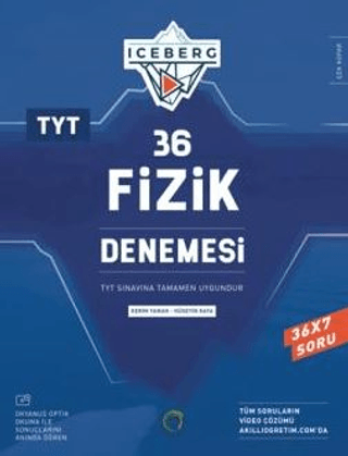 Okyanus Yayınları TYT Iceberg 36 Fizik Denemesi