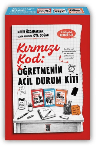 Kırmızı Kod: Öğretmenin Acil Durum Kiti (Set – 3 Kitap)