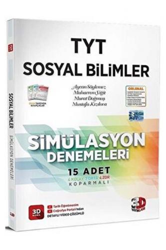 3D Yayınları TYT Sosyal Bilimler Simülasyon Denemeleri