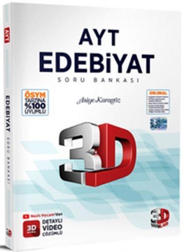 3D Yayınları 2023 AYT Edebiyat Soru Bankası Asiye Karagöz