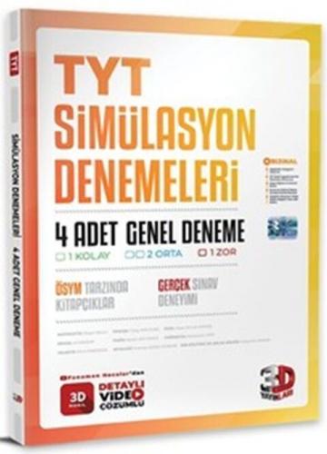 3D Yayınları 2023 TYT 4 lü Simülasyon Genel Deneme Komisyon