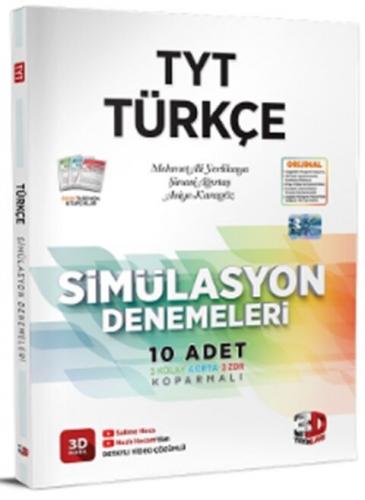 3D Yayınları TYT Türkçe Simülasyon Denemeleri Detaylı Video Çözümlü Me