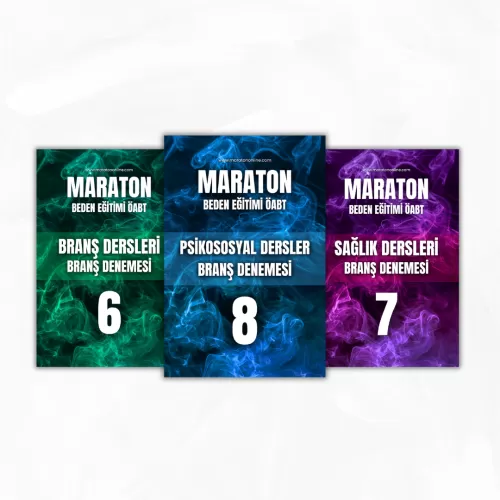 ÖABT BEDEN Eğitim Maraton Branş Denemesi (Tüm Dersler)