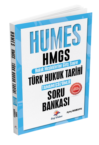 Dizgi Kitap Yayınları 2025 Humes HMGS Türk Hukuk TarihiTamamı Çözümlü Soru Bankası