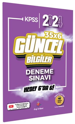 Dizgi Kitap Yayınları 2024 KPSS ve Tüm Sınavlar İçin Güncel Bilgiler 35 Deneme