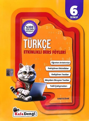 Kafadengi Yayınları 6. Sınıf Türkçe Etkinlikli Ders Föyleri