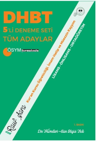 DHBT Kitapları,DHBT Deneme Sınavları, - Şara Akademi - Şara Akademi DH