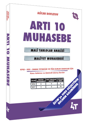 KPSS A Kitapları,Konu Anlatımlı, - 4T Yayınları - 4T Artı 10 Muhasebe 