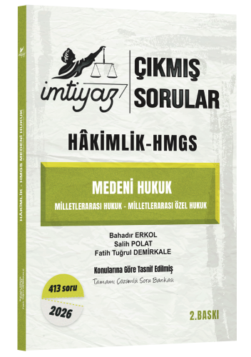 HMGS, Hakimlik Sınavları,HMGS Çıkmış Sorular, - İmtiyaz Yayıncılık - İ