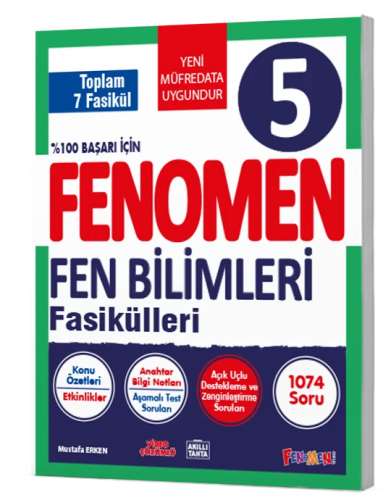 Soru Bankası - Fenomen Okul Yayınları 5. Sınıf Her Güne Bir Paragraf -