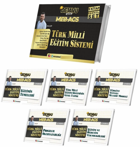 - TKM Akademi - TKM Akademi 2026 MEB-AGS Türk Milli Eğitim Sistemi DEJ