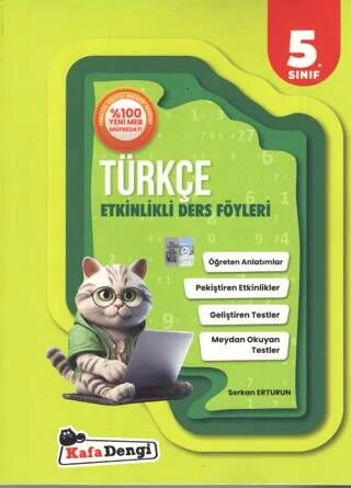 - Kafa Dengi Yayınları - Kafadengi Yayınları 5. Sınıf Türkçe Etkinlikl