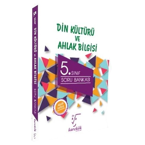 Karekök Yayınları 5. Sınıf Din Kültürü ve Ahlak Bilgisi Soru Bankası K
