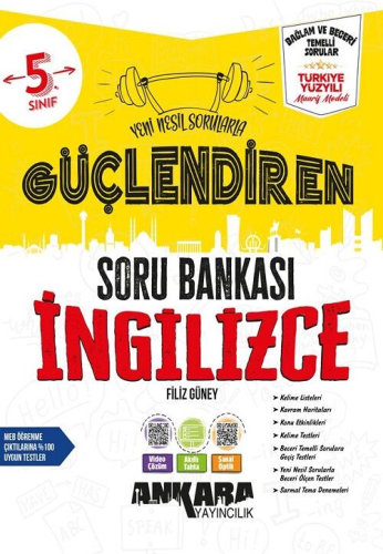 Ankara Yayıncılık 5. Sınıf İngilizce Güçlendiren Soru Bankası