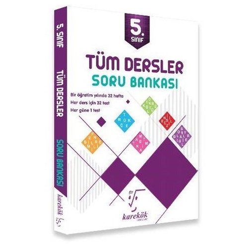 Karekök Yayınları 5. Sınıf Tüm Dersler Soru Bankası Komisyon