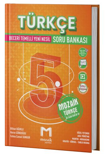 Mozaik Yayınları 5. Sınıf Türkçe Soru Bankası