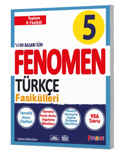 Fenomen Okul Yayınları 5. Sınıf Fenomen Türkçe Fasikülleri