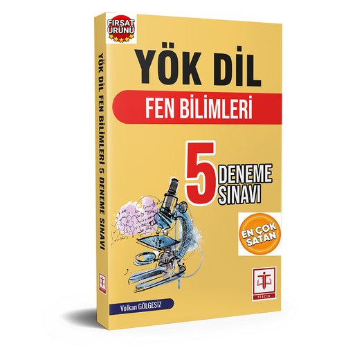 Tercih Yayınları Yökdil İngilizce Fen Bilimleri 5 Deneme Sınavı