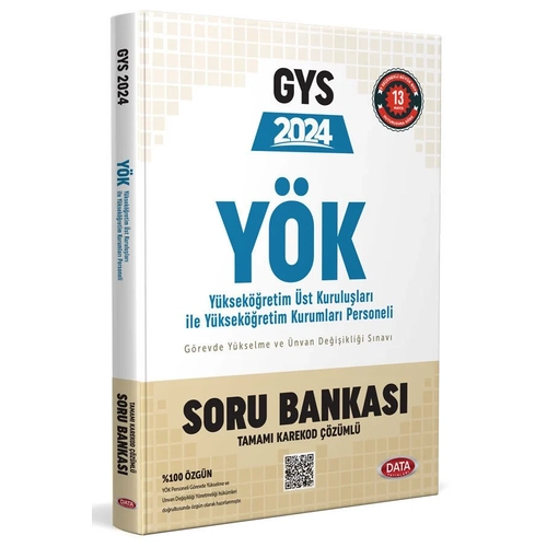 GYS Kitapları,Soru, - Data Yayınları - KELEPİR Data Yayınları 2024 Yük
