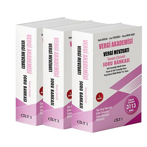 Maliye, - Akfon Yayınları - Vergi Akademisi Vergi Mevzuatı Tamamı Çözü