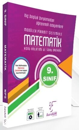Karekök Yayınları 9. Sınıf Matematik MPS Konu Anlatımlı Soru Bankası
