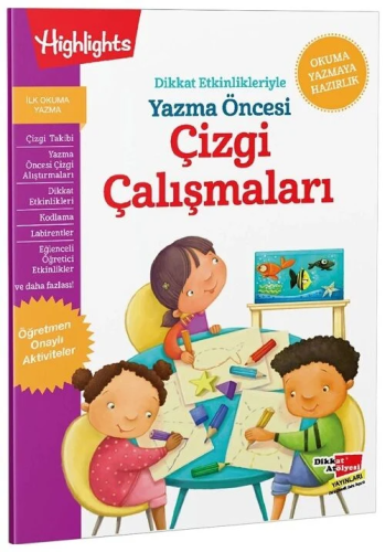 Çocuk Kitapları,Eğitim Etkinlik Kitapları, - Dikkat Atölyesi Yayınları