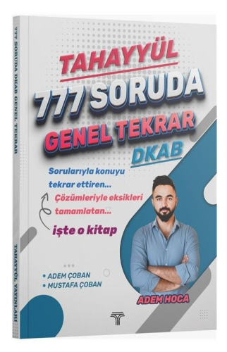 Tahayyül Yayınları ÖABT MEB-AGS 777 Soruda Genel Tekrar Soru Bankası Çözümlü