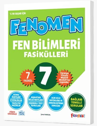 Fenomen Okul Yayınları 7. Sınıf Fen Bilimleri Fasikülleri